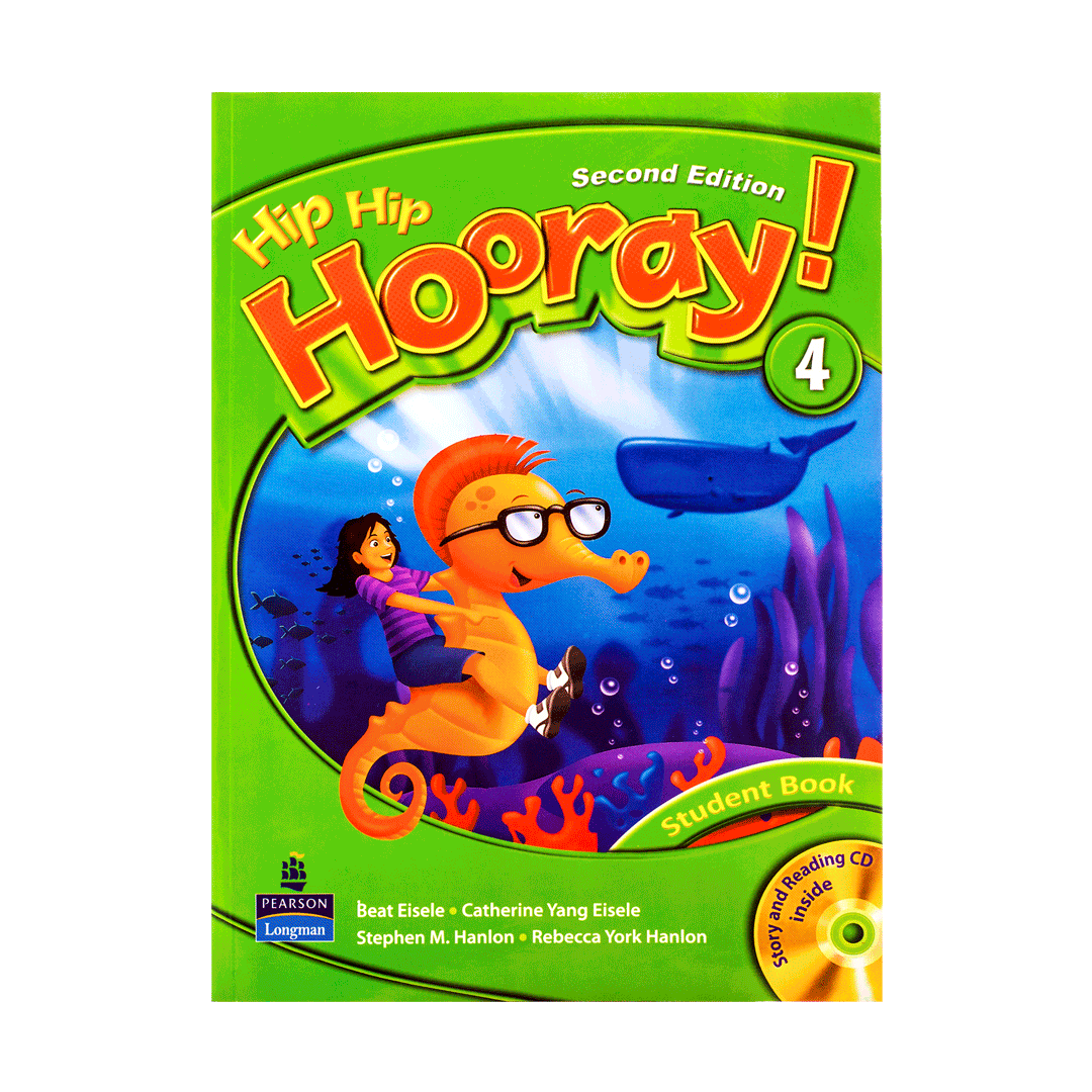 کتاب هیپ هیپ هوری 4 Hip Hip Hooray 4 (2nd) SB+WB