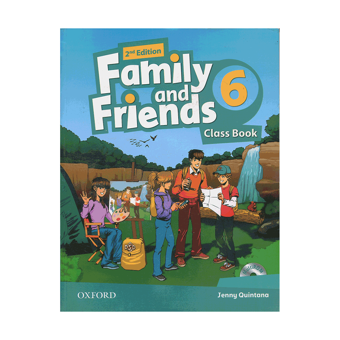 کتاب فمیلی اند فرندز 6 بریتیش Family and Friends 6 (2nd) SB+WB