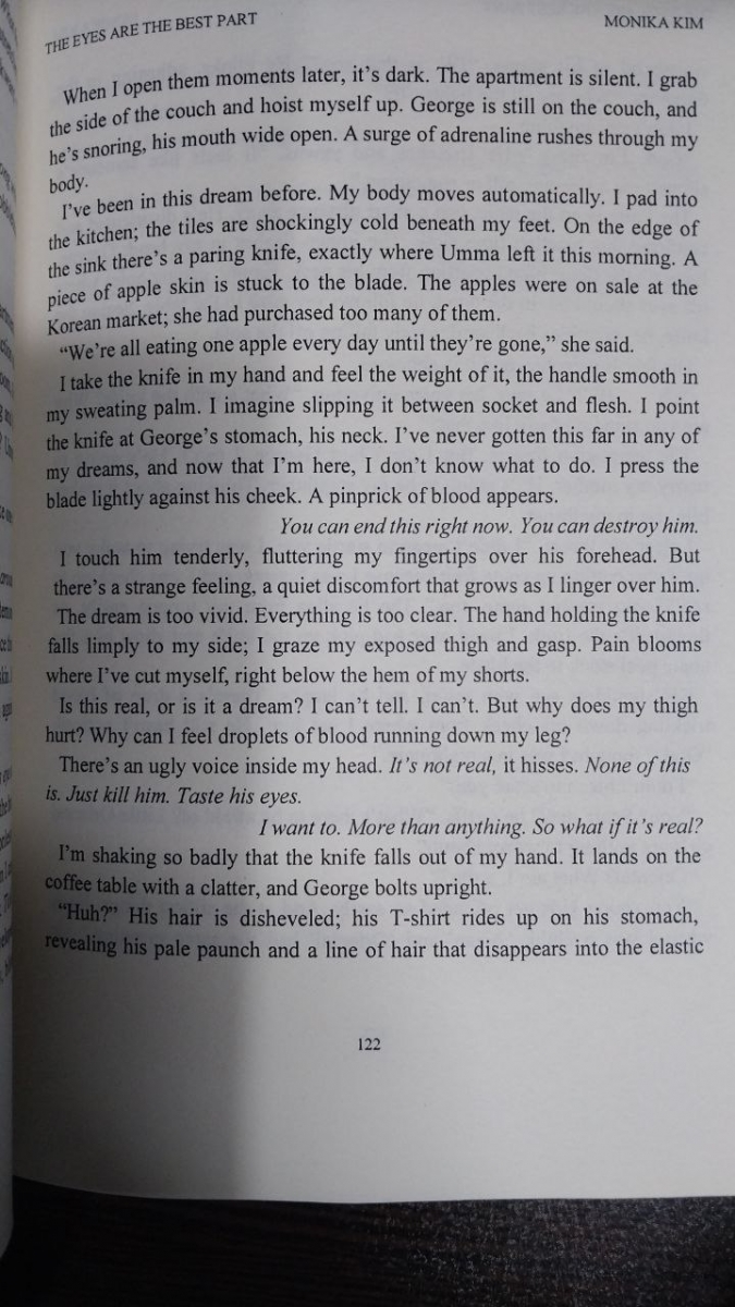 کتاب The Eyes Are The Best Part By Monika Kim