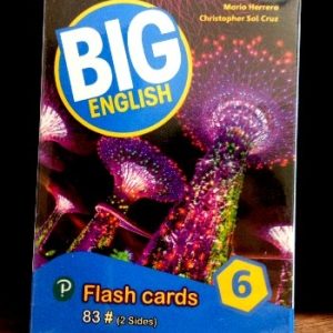 فلش کرات بیگ انگلیش 6 BIG English 6 Second edition FlashCards