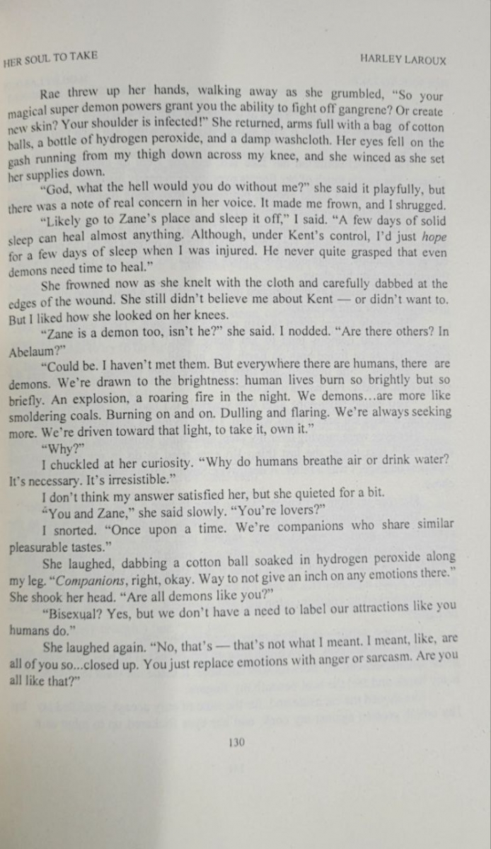 کتاب Her Soul to Take by Harley Laroux