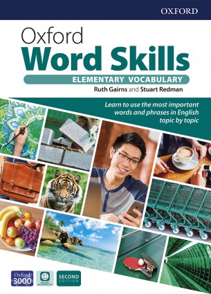 کتاب آکسفورد ورد اسکیلز المنتری OXFORD WORD SKILLS ELEMENTARY 2nd Edition وزیری