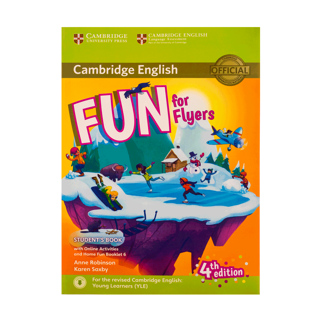 کتاب فان فور فلایرز Fun for Flyers Students Book 4th