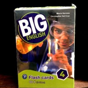 فلش کارت بیگ انگلیش 4 BIG English 4 Second edition FlashCards