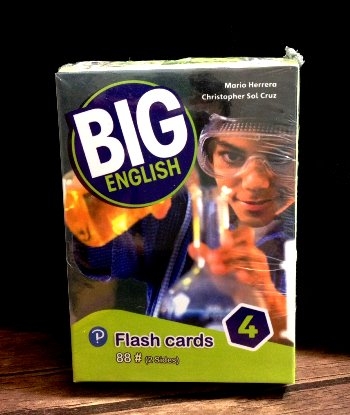 فلش کارت بیگ انگلیش 4 BIG English 4 Second edition FlashCards