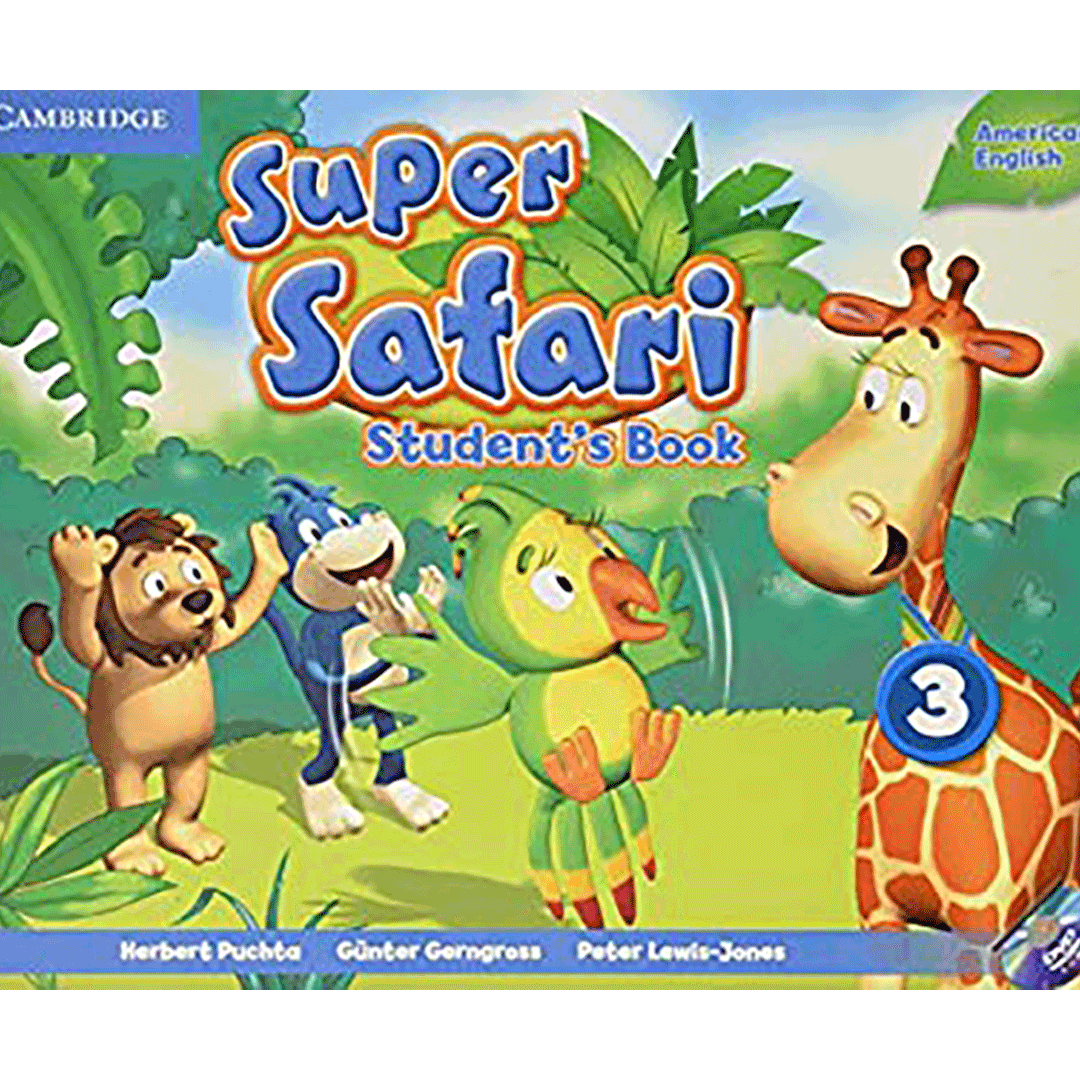 Super Safari 3 (Pupils+Activity Book+CD+DVD)
