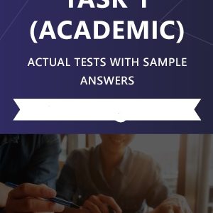 کتاب IELTS WRITING TASK 1 ACTUAL TESTS MAY-AUGUST 2021