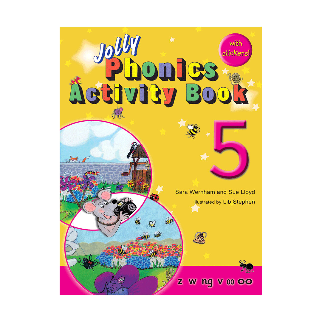 کتاب جولی فونیکس 5 اکتیوتی بوک Jolly Phonics Activity Book 5