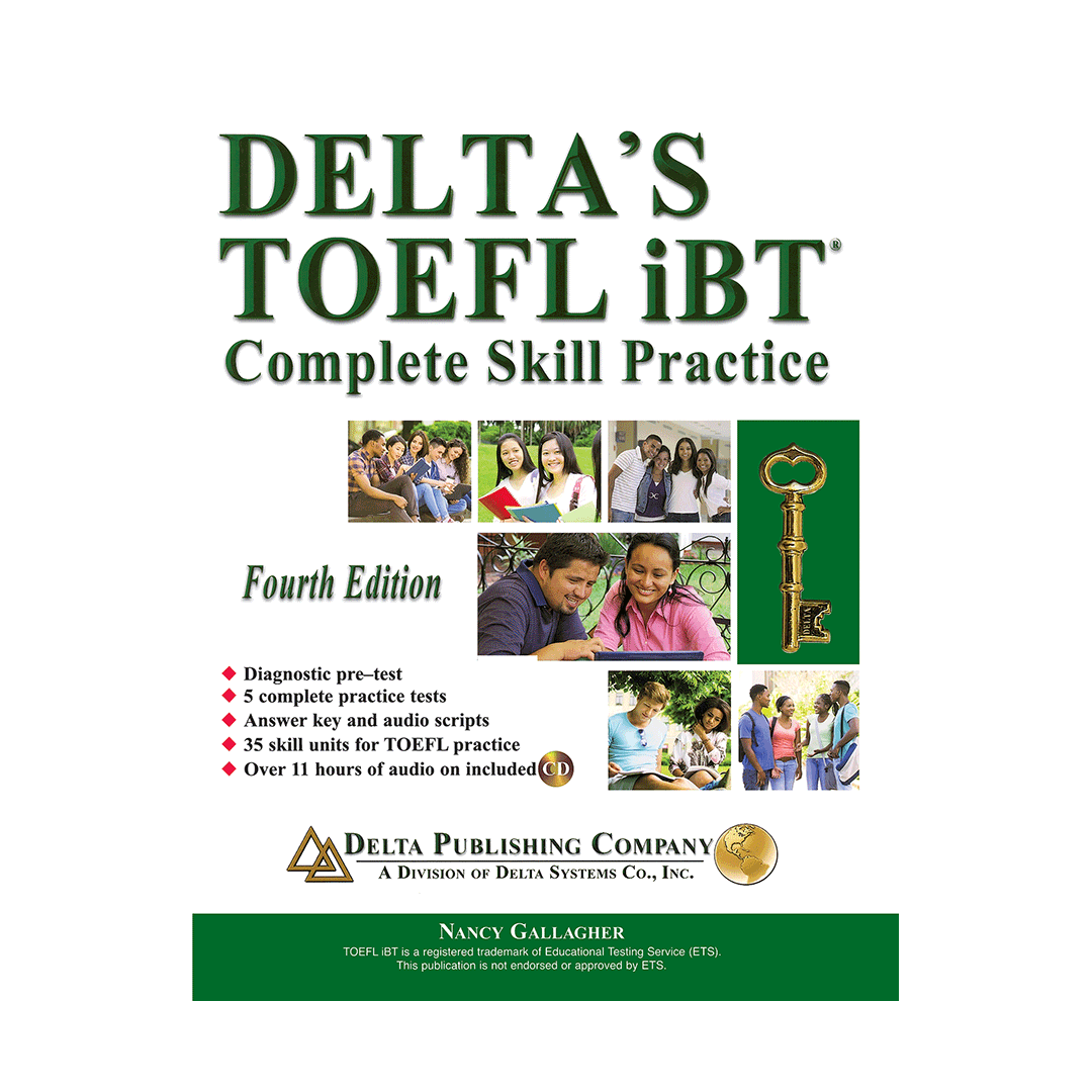 کتاب Deltas Key to the TOEFL iBT 4th
