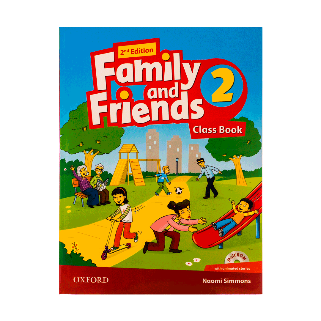 کتاب فمیلی اند فرندز 2 بریتیش Family and Friends 2 (2nd) SB+WB