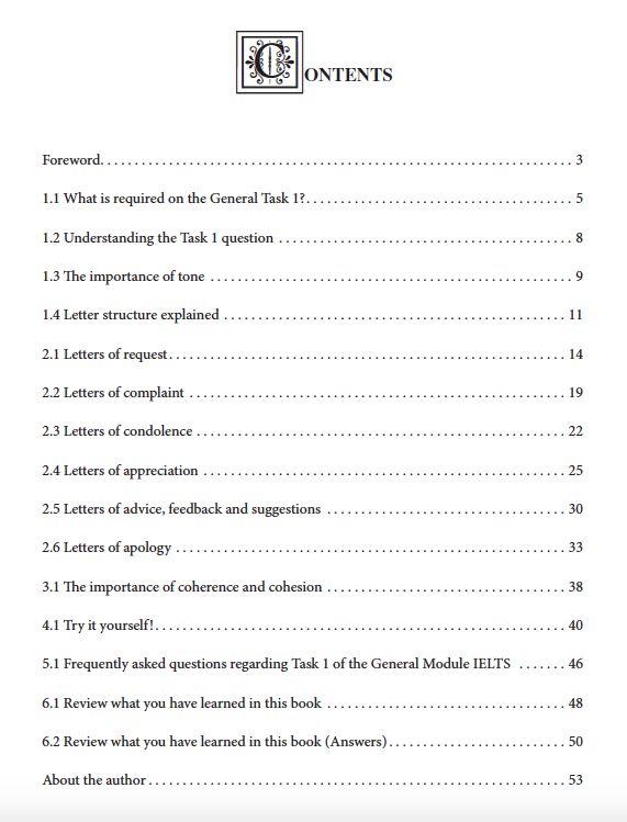 کتاب IELTS General Task 1: How to write at a band 9 level