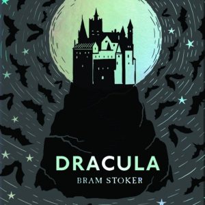 کتاب dracula by Bram Stoker جلد پارچه ای