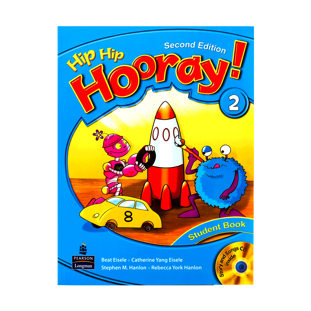 کتاب هیپ هیپ هوری 2 Hip Hip Hooray 2 (2nd) SB+WB