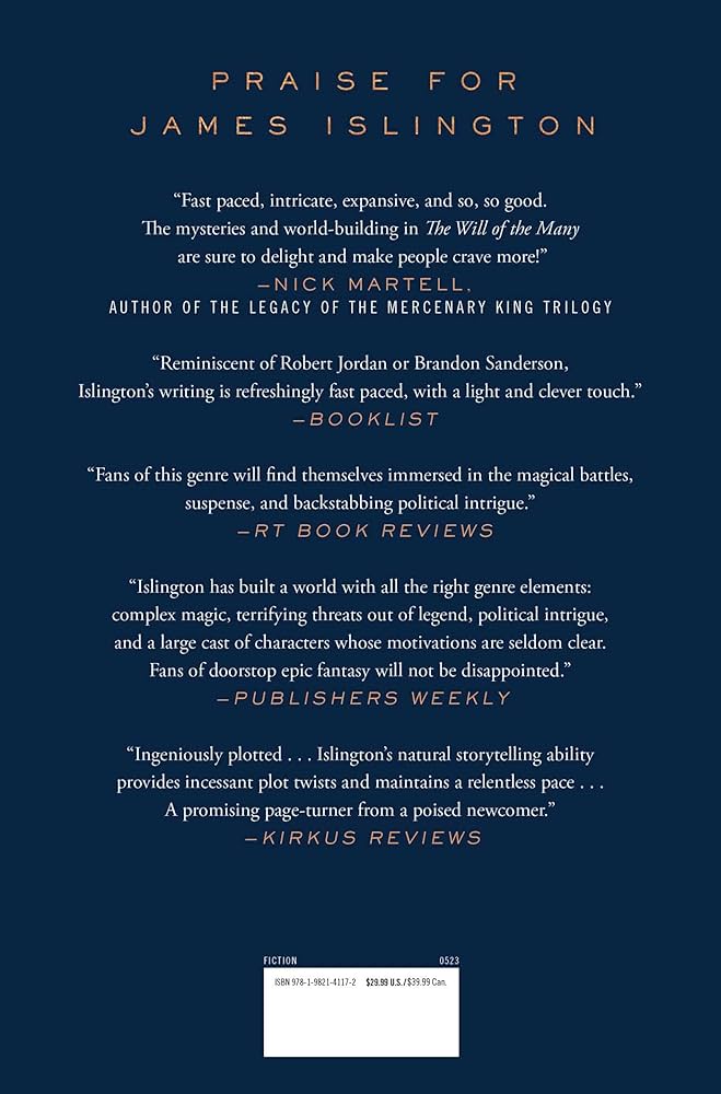 کتاب The Will of the Many (Hierarchy 1) by James Islington