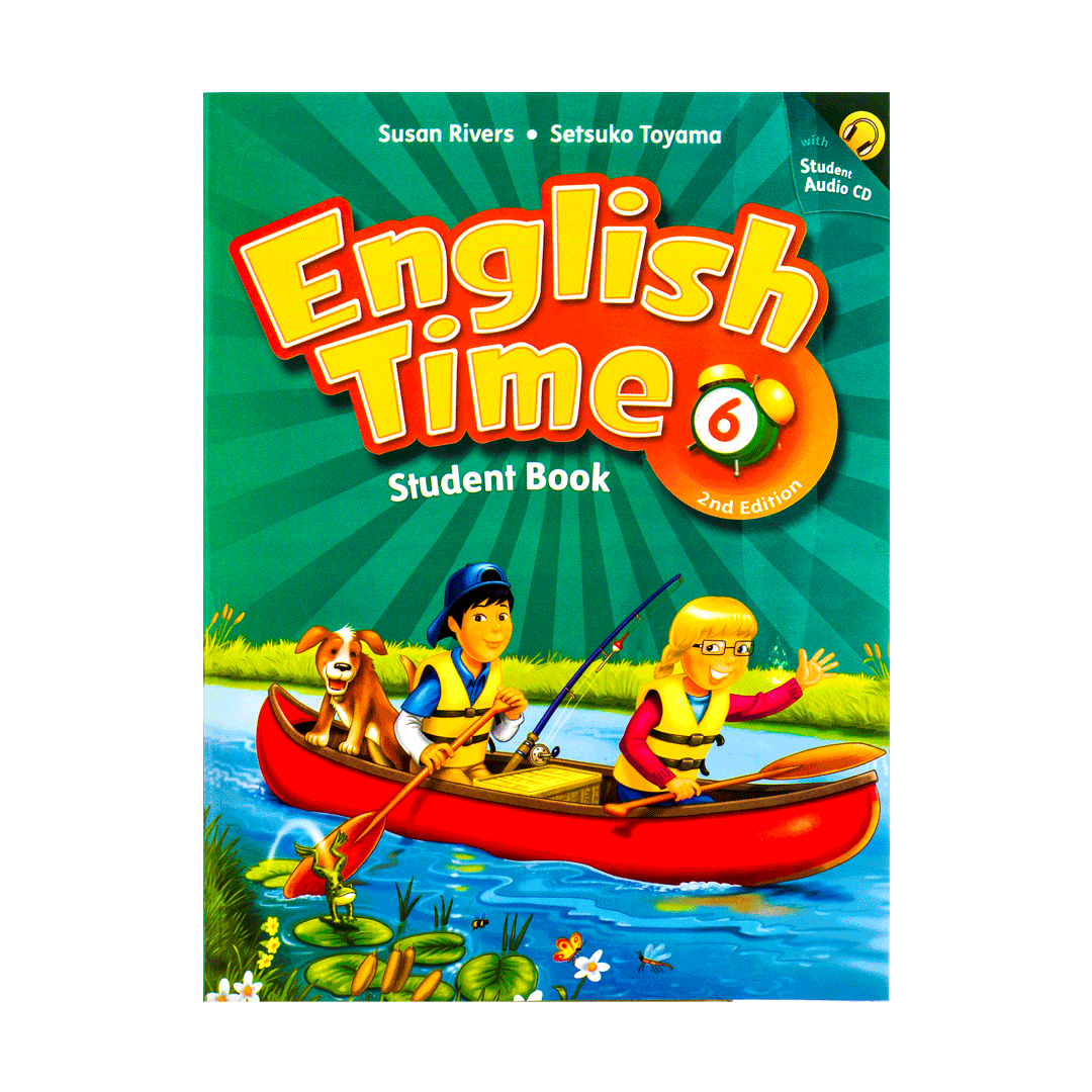 کتاب انگلیش تایم 6 English Time 6 (2nd) SB+WB