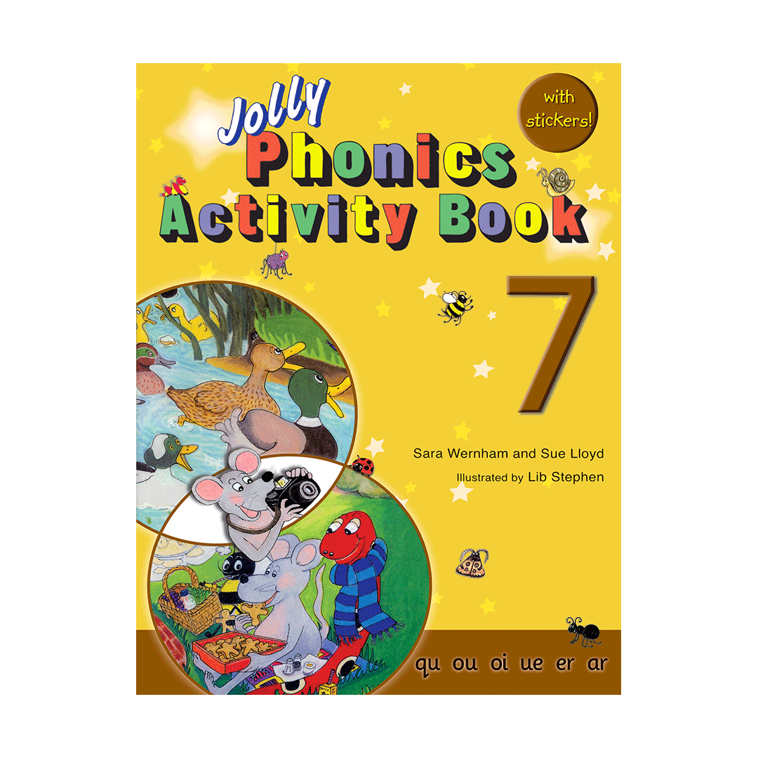 کتاب جولی فونیکس 7 اکتیوتی بوک Jolly Phonics Activity Book 7
