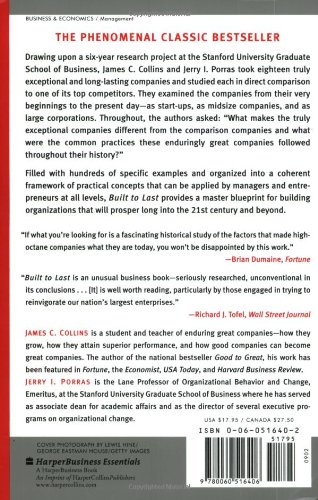 کتاب Built to Last: Successful Habits of Visionary Companies (Good to Great)