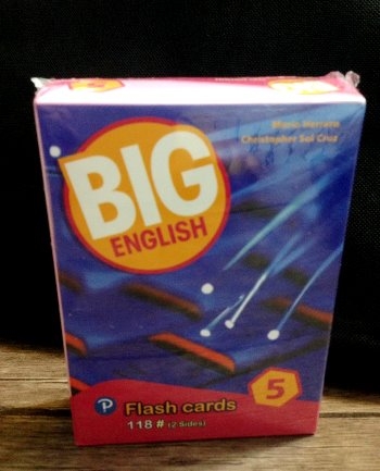 فلش کارت بیگ انگلیش 2 BIG English 5 Second edition FlashCards