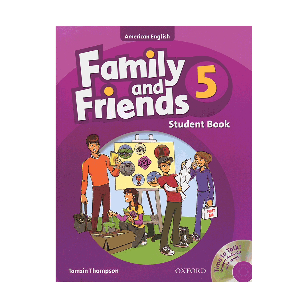 American Family and Friends 5 (SB+WB+CD)