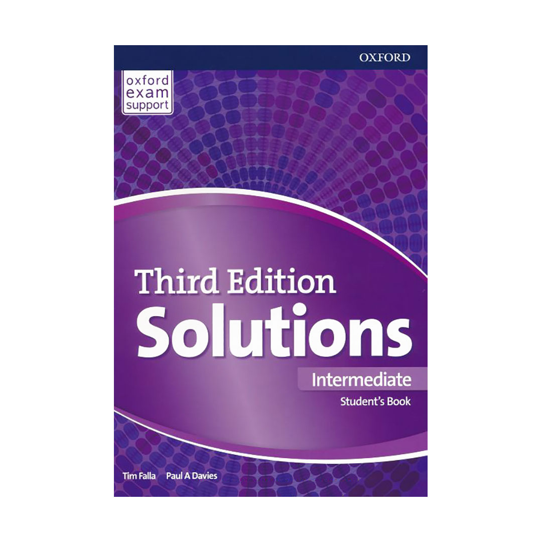کتاب سولوشن اینترمدیت ویرایش سوم Solutions 3rd Intermediate (SB+WB)