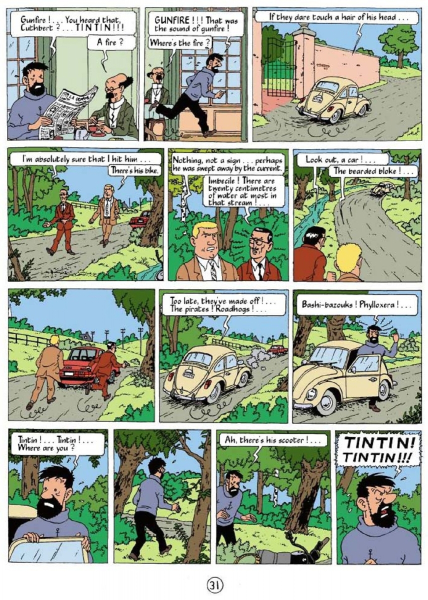 Tintin and Alph-Art (The Adventures of Tintin) by Hergé