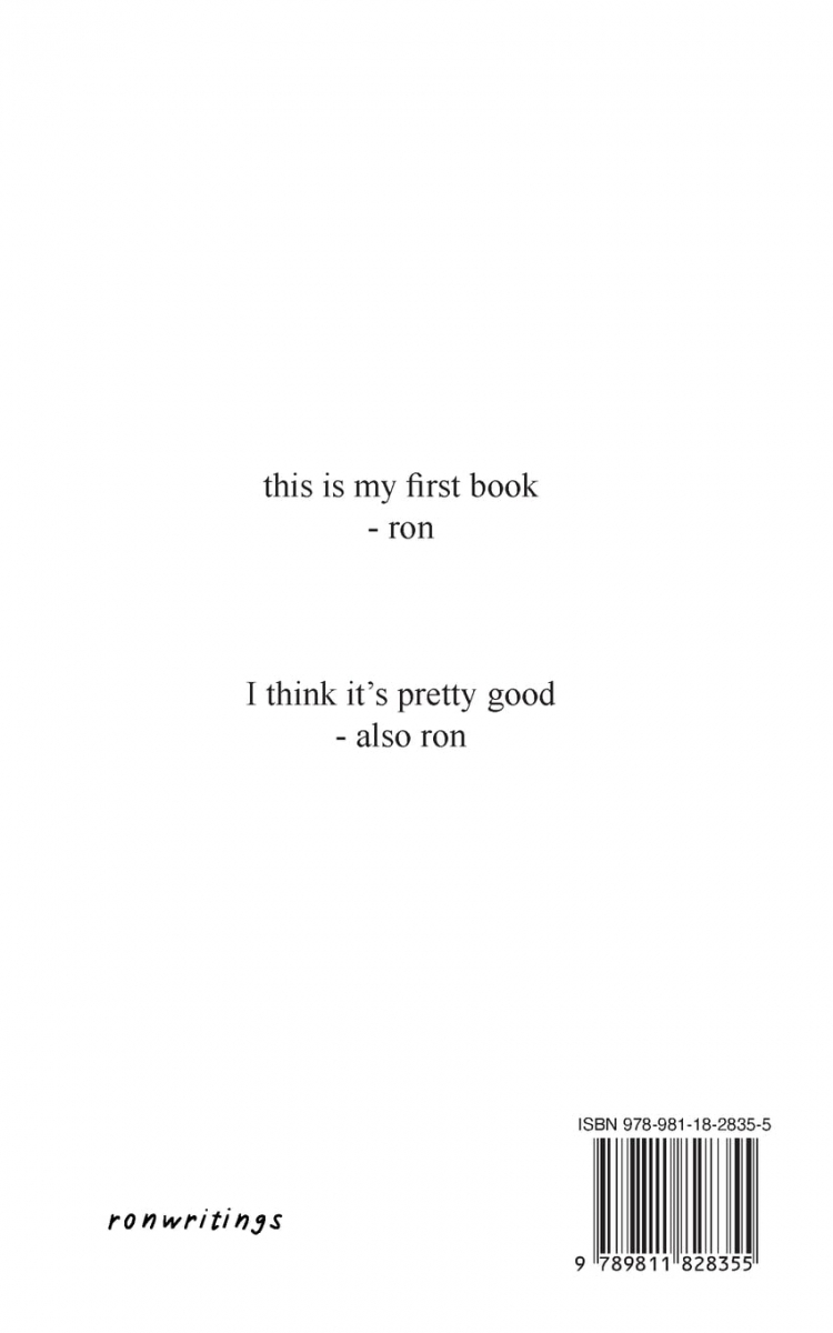 کتاب no idea what I'm doing but f*ck it by Ron Lim
