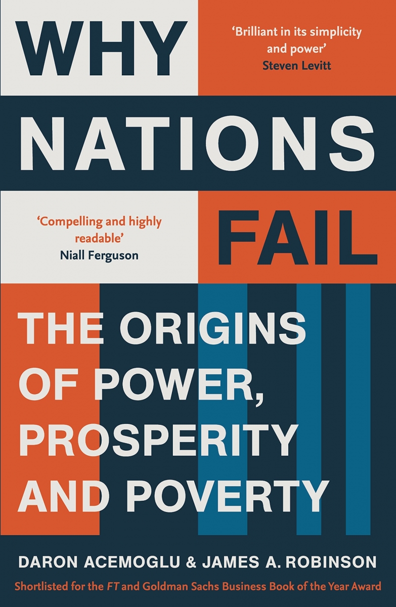 کتاب Why Nations Fail by Daron Acemoglu & James A. Robinson