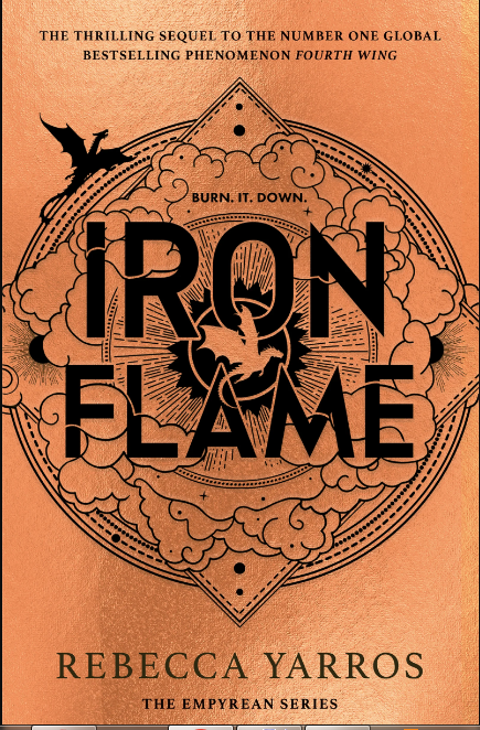 کتاب Iron Flame book 2 by Rebecca Yarros جلد سخت