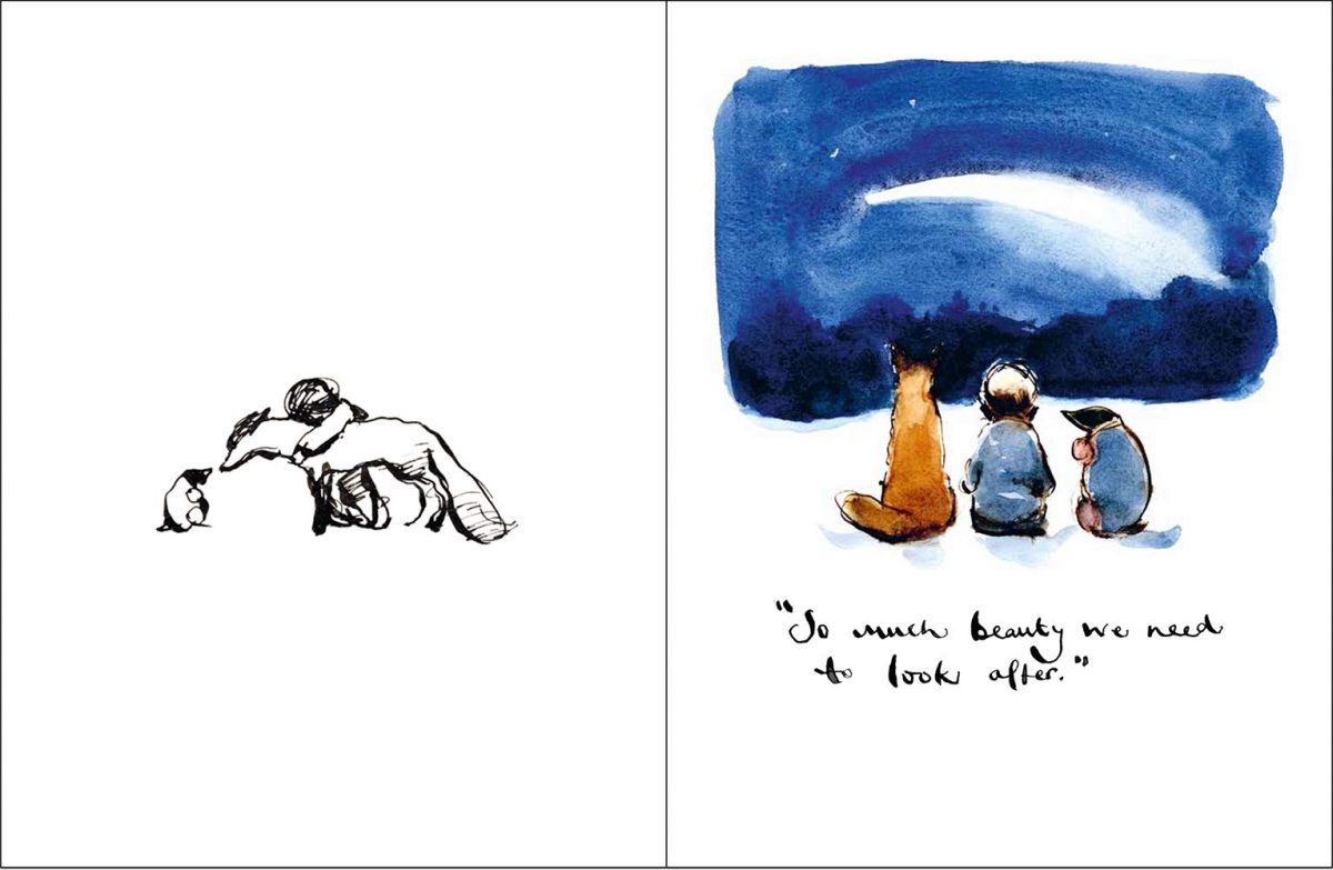 کتاب The Boy the Mole the Fox and the Horse رنگی