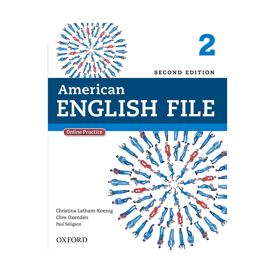 کتاب امریکن انگلیش فایل 2 ویرایش دوم American English File 2 (2nd) SB+WB
