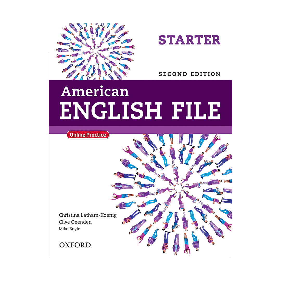 کتاب امریکن انگلیش فایل استارتر ویرایش دوم American English File Starter (2nd) SB+WB