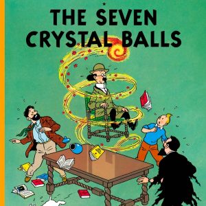 کتاب tintin The seven crystal balls