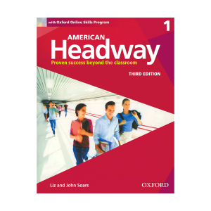 کتاب امریکن هدوی 1 ویرایش سوم American Headway 1 (3rd) SB+WB