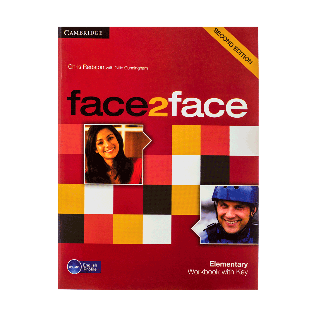 کتاب فیس تو فیس المنتری face 2 face Elementary 2nd (SB+WB)