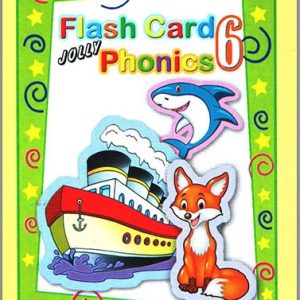 فلش کارت جولی فونیکس 6 Jolly Phonics 6 FlashCards