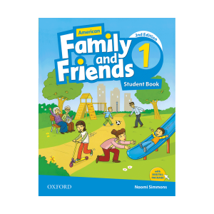 کتاب زبان کودکان امریکن فمیلی اند فرندز یک ویرایش دوم American Family and Friends 1 (2nd) SB+WB تحریر