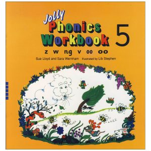 کتاب جولی فونیکس ورک بوک 5 Jolly Phonics Workbook 5