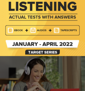کتاب IELTS Listening Actual Test January - April 2022