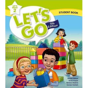 کتاب لتسگو بیگین 2 Lets Go Begin 5th 2 SB+WB وزیری