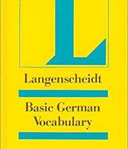 Langenscheidts Grundwortschatz Deutsch: Basic German Vocabulary