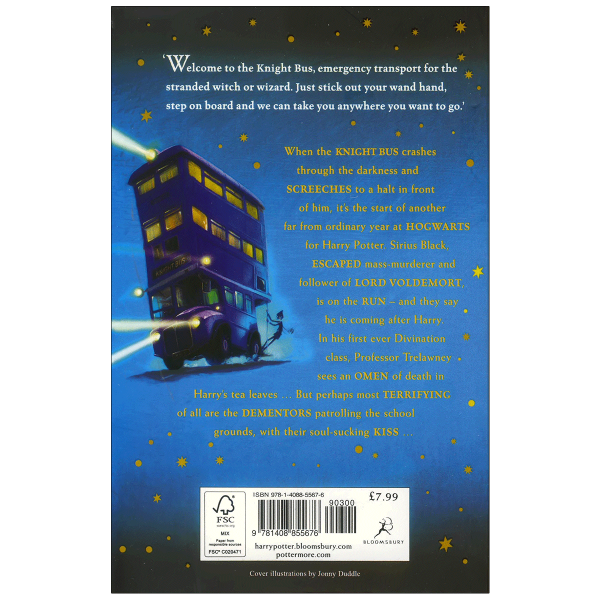 Harry Potter and the Prisoner of Azkaban-Book3 جلد سخت