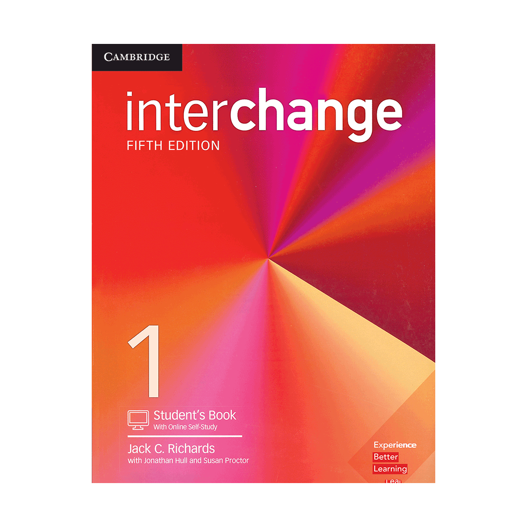 کتاب اینترچنج 1 ویرایش پنجم Interchange 1 (5rd) SB+WB وزيري