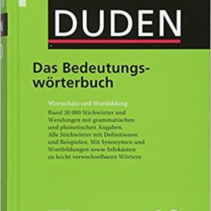 کتاب Duden 10. Das Bedeutungswörterbuch