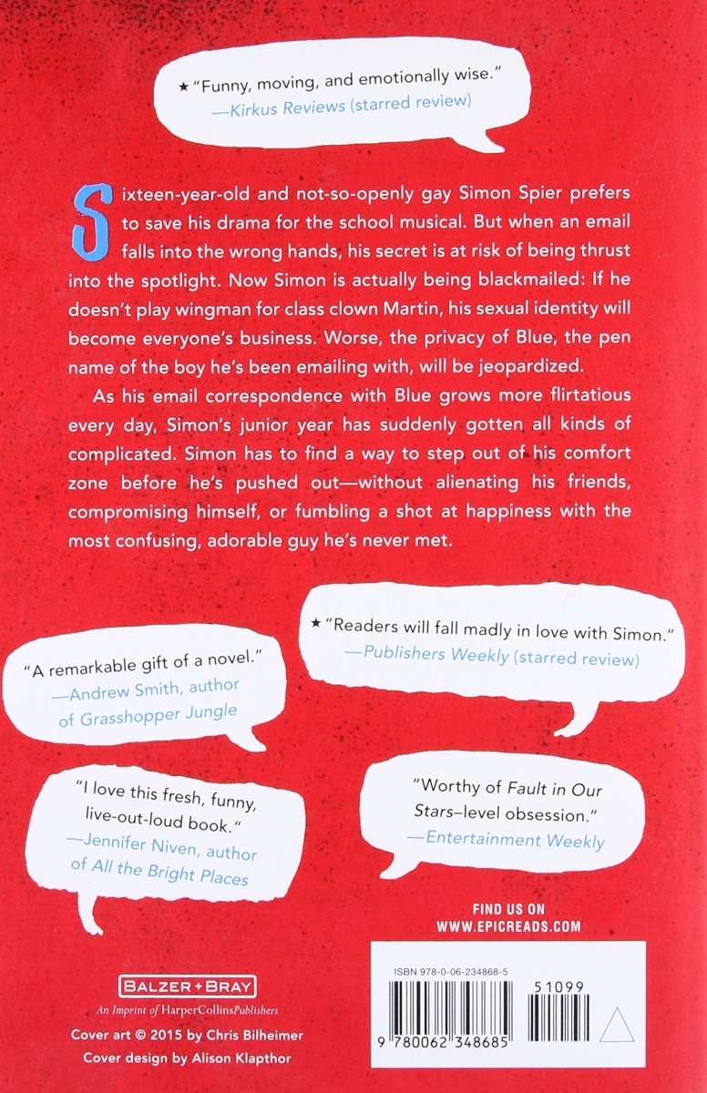 کتاب Simon vs. the Homo Sapiens Agenda by Becky Albertalli