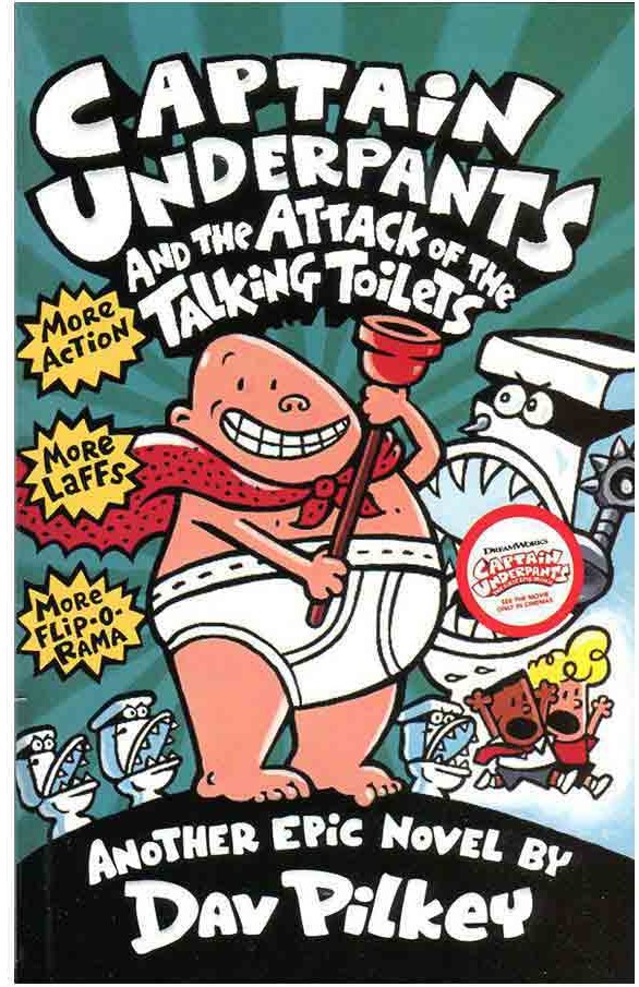 کتاب Captain Underpants and the Attack of the Talking Toilets (Captain Underpants 2)