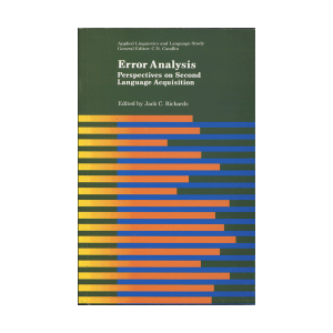 کتاب Error Analysis Perspectives on Second Language Acquisition