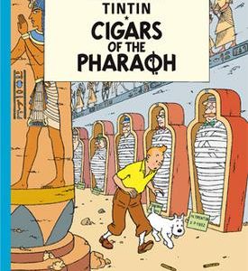کتاب Tintin Cigars of the Pharaoh by Hergé