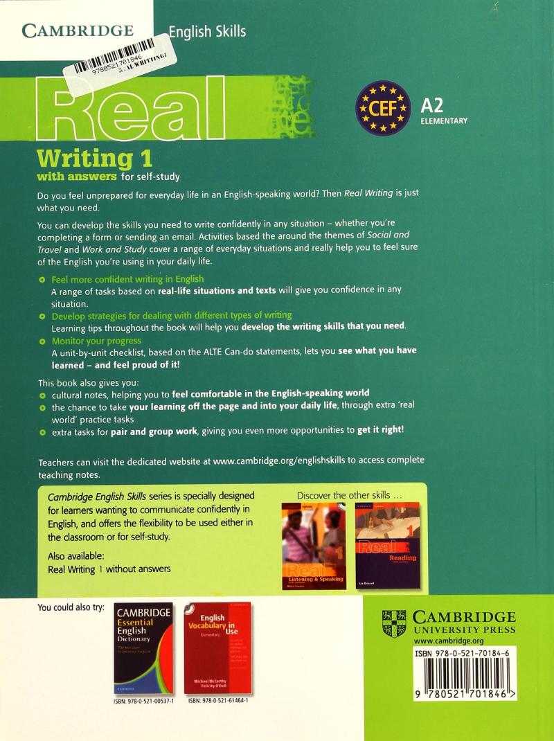 کتاب Real Writing 1