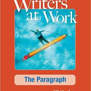 Writers at work – The paragraph