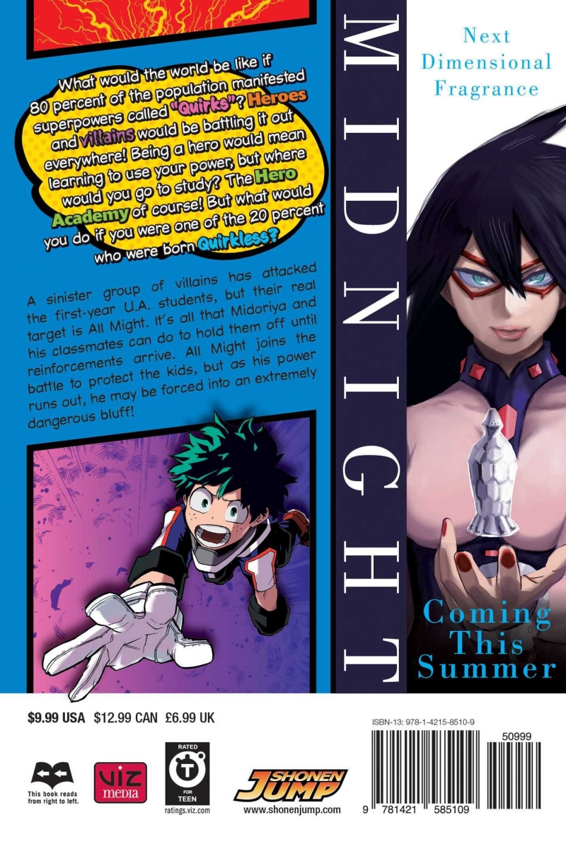 مانگا My Hero Academia Vol. 4 by Kohei Horikoshi